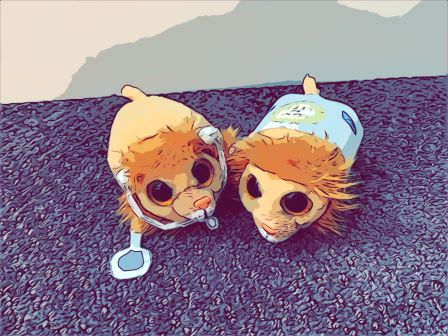 Fearless and Loyal wearing their Lions for Life outfits!